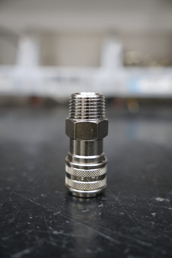 Quick Connect Male Nitto-style Coupling fitting for compressed air lines